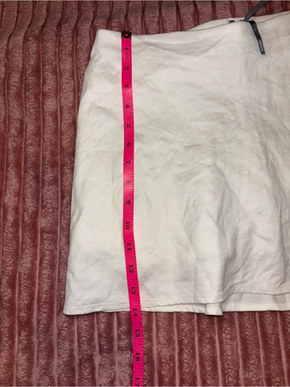 Anthropologie White Mini Skirt - Picture 4 of 10